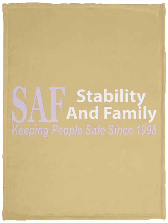 SAF - Cozy Plush Fleece Blanket - 30x40