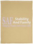 SAF - Cozy Plush Fleece Blanket - 30x40