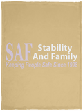 SAF - Cozy Plush Fleece Blanket - 30x40