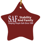 SAF - Star Ornament