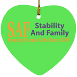 SAF - Heart Ornament