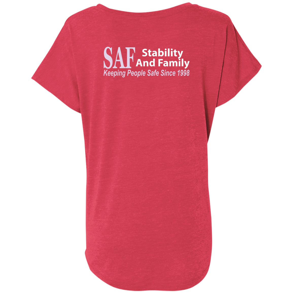 SAF - Ladies' Triblend Dolman Sleeve