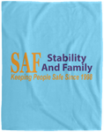 SAF - Cozy Plush Fleece Blanket - 60x80