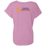 SAF - Ladies' Triblend Dolman Sleeve