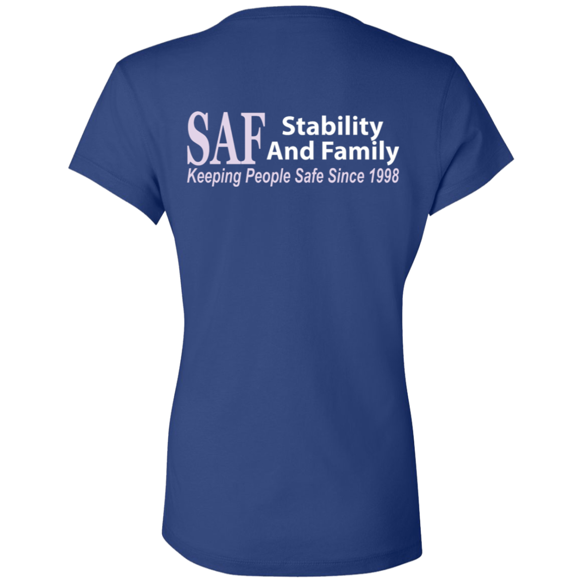 SAF - Ladies' Jersey V-Neck T-Shirt