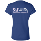 SAF - Ladies' Jersey V-Neck T-Shirt