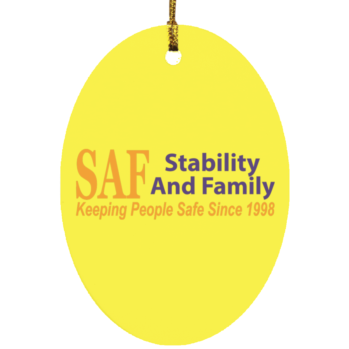 SAF - Oval Ornament
