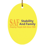 SAF - Oval Ornament