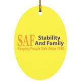 SAF - Oval Ornament