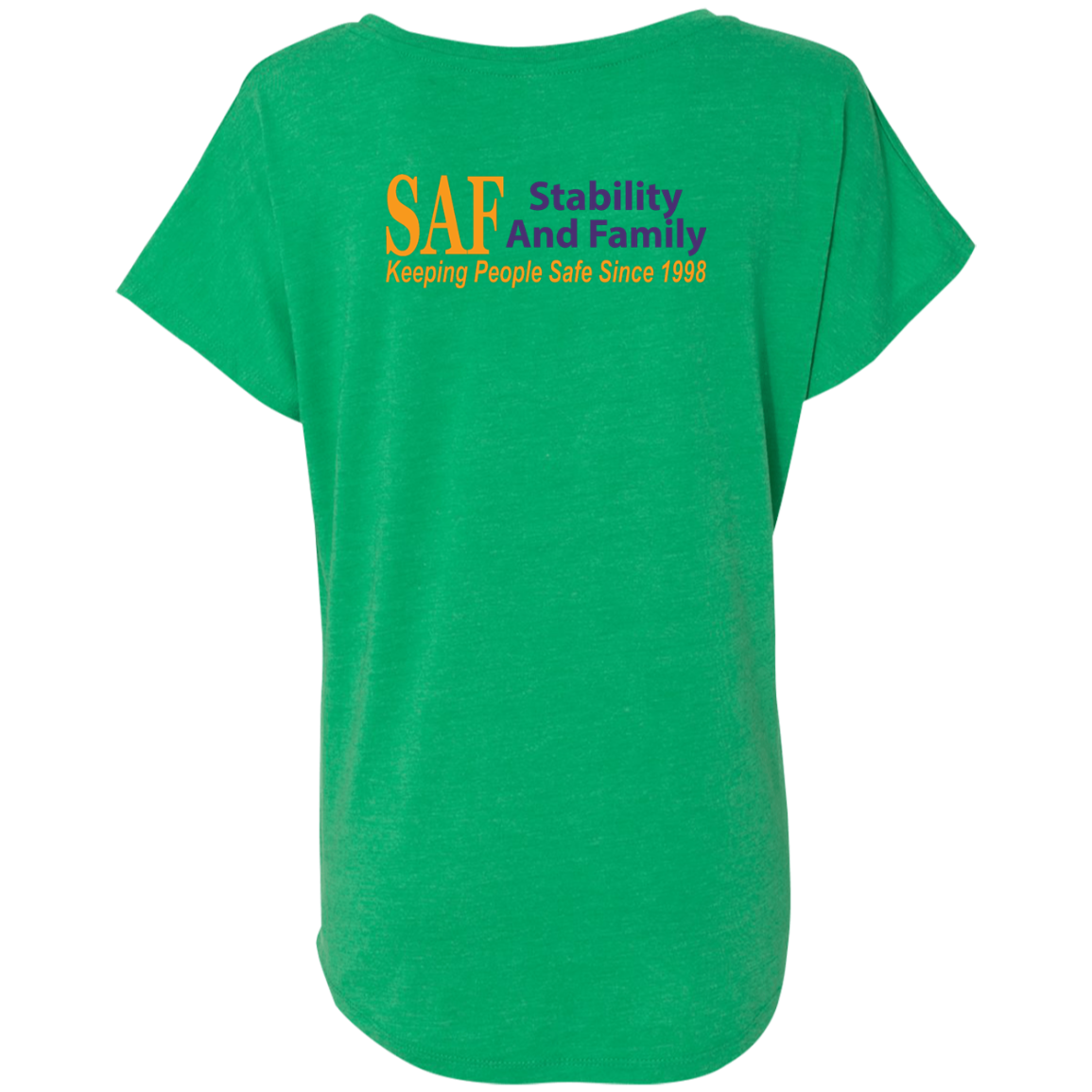 SAF - Ladies' Triblend Dolman Sleeve