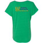 SAF - Ladies' Triblend Dolman Sleeve