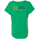 SAF - Ladies' Triblend Dolman Sleeve