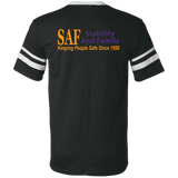 SAF - V-Neck Sleeve Stripe Jersey
