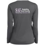 SAF - Ladies’ Long Sleeve Performance V-Neck Tee