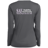 SAF - Ladies’ Long Sleeve Performance V-Neck Tee