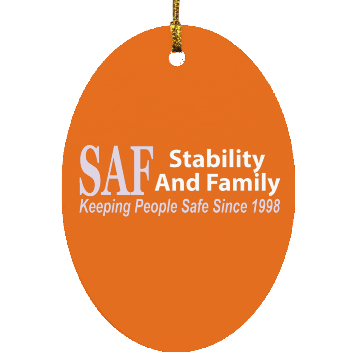 SAF - Oval Ornament