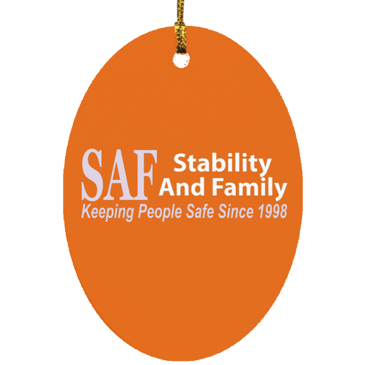 SAF - Oval Ornament