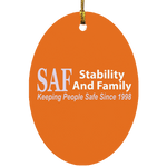 SAF - Oval Ornament