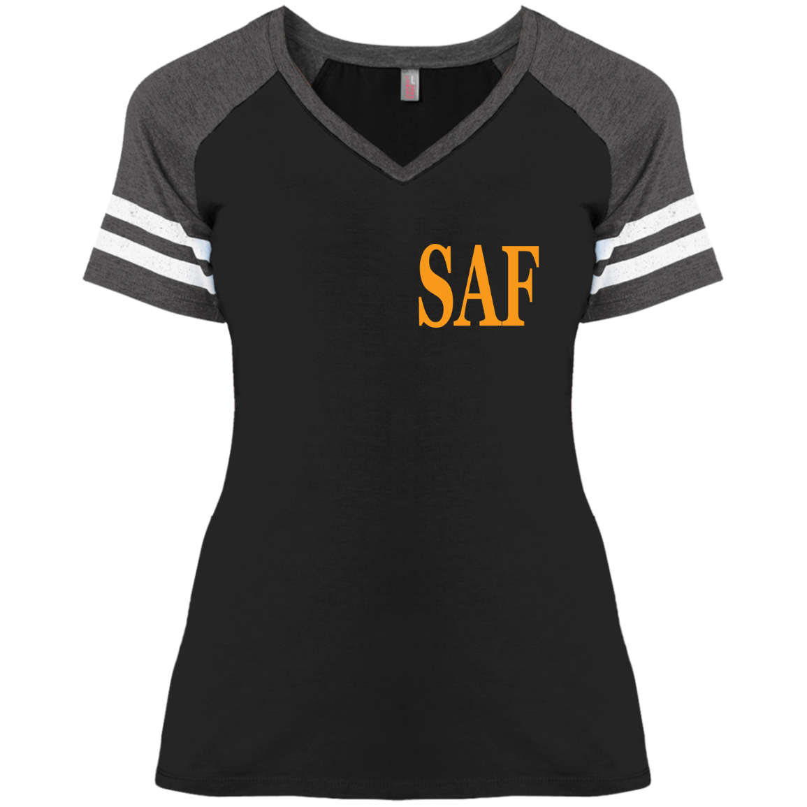 SAF - Ladies' Game V-Neck T-Shirt