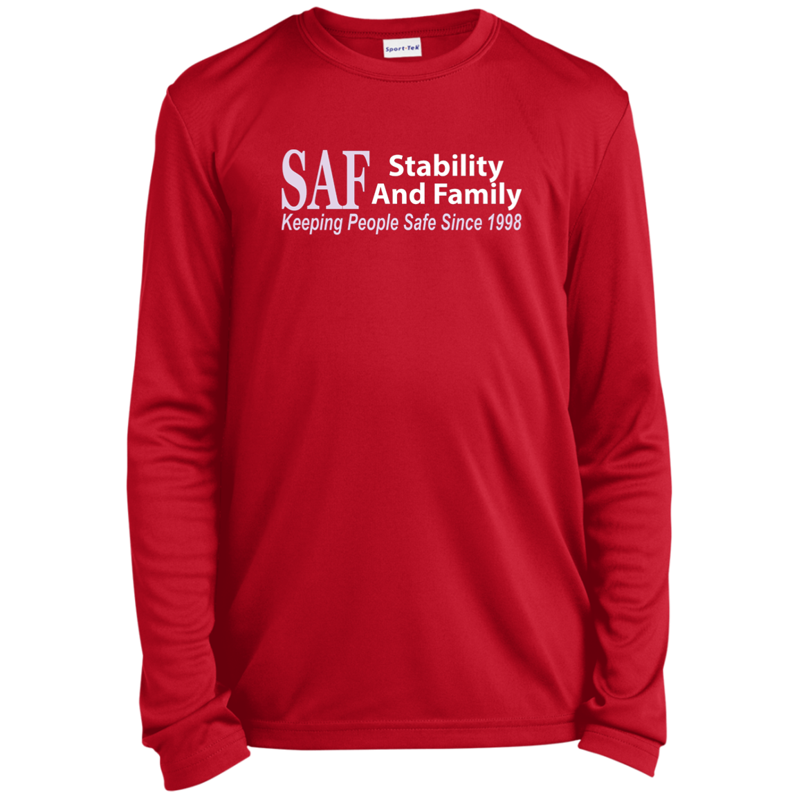 SAF - Youth Long Sleeve Performance Tee