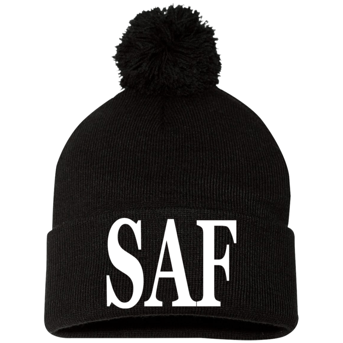 SAF - Pom Pom Knit Cap