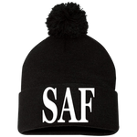 SAF - Pom Pom Knit Cap