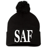 SAF - Pom Pom Knit Cap