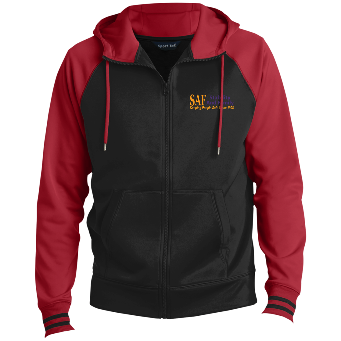 SAF - Men's Sport-Wick® Full-Zip Hooded Jacket