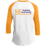 SAF - Youth 3/4 Raglan Sleeve Shirt