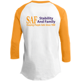 SAF - Youth 3/4 Raglan Sleeve Shirt