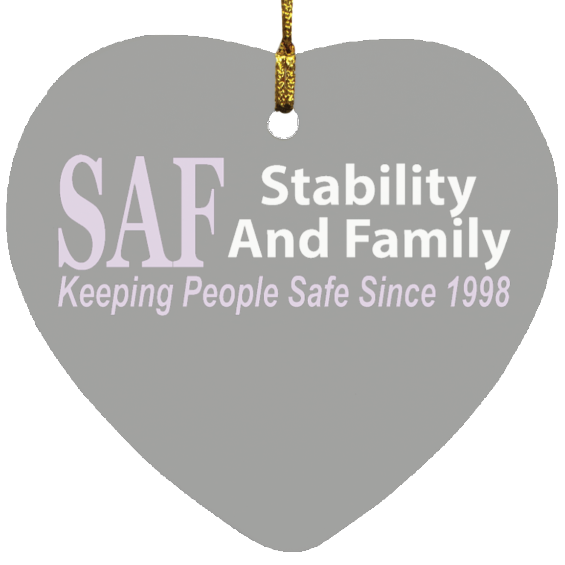 SAF - Heart Ornament