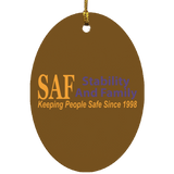 SAF - Oval Ornament