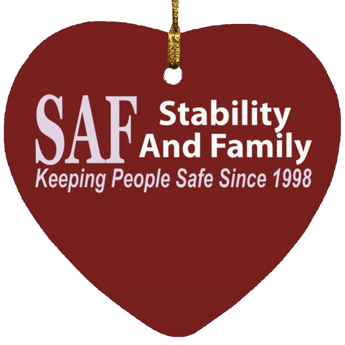SAF - Heart Ornament