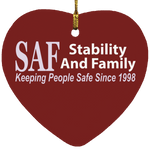SAF - Heart Ornament