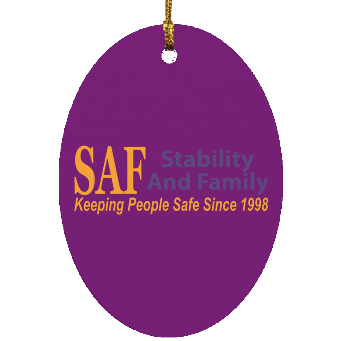 SAF - Oval Ornament