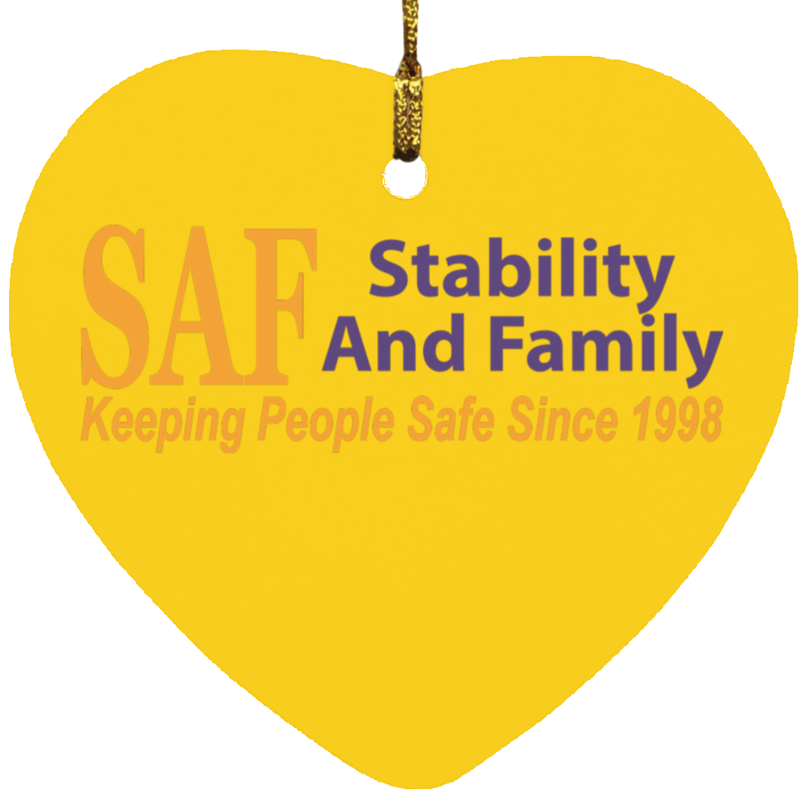 SAF - Heart Ornament