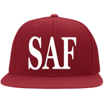 SAF - Flat Bill Twill Flexfit Cap