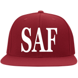 SAF - Flat Bill Twill Flexfit Cap