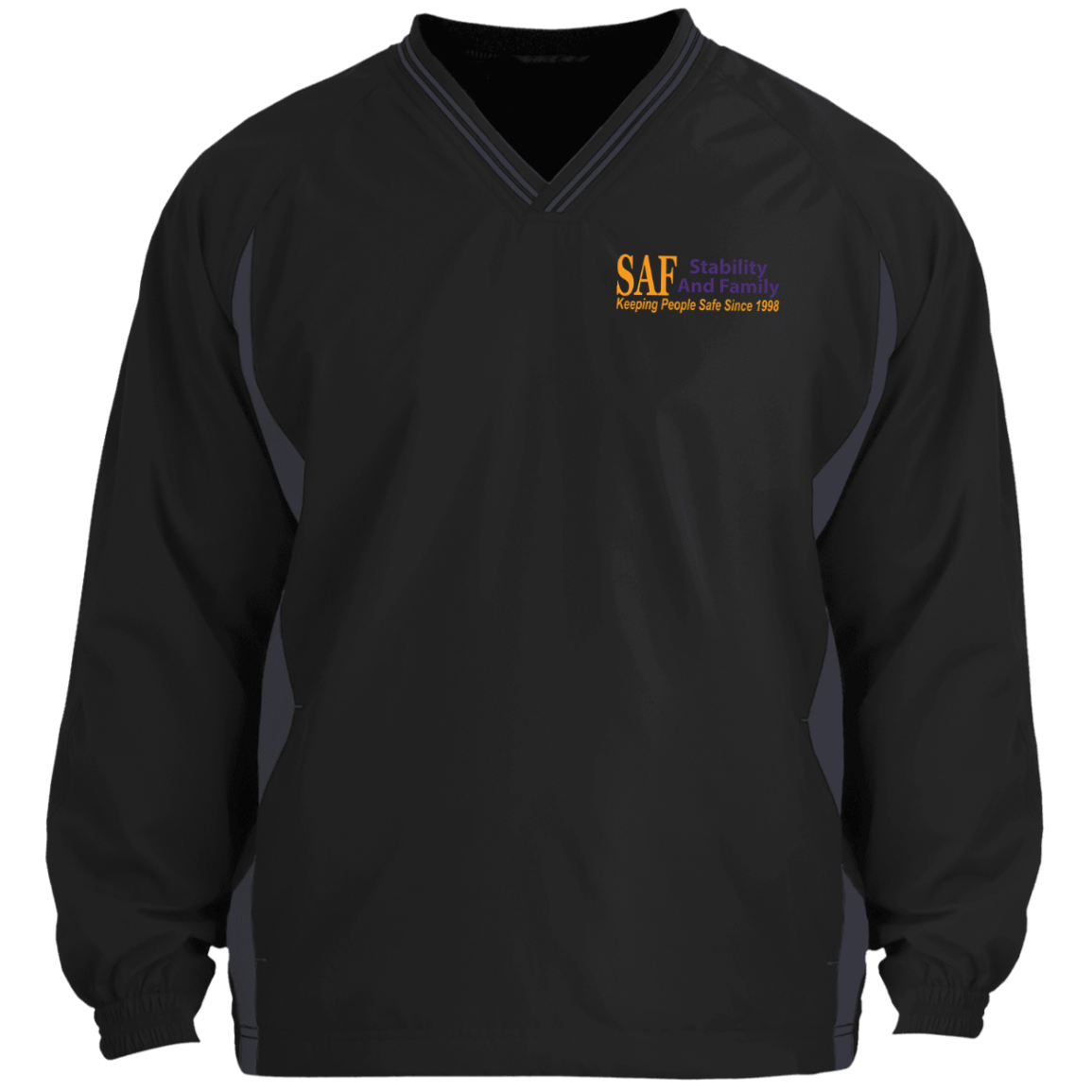 SAF - Tipped V-Neck Windshirt