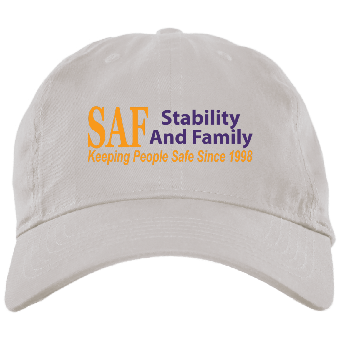SAF - Brushed Twill Unstructured Dad Cap