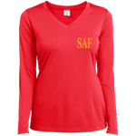 SAF - Ladies’ Long Sleeve Performance V-Neck Tee