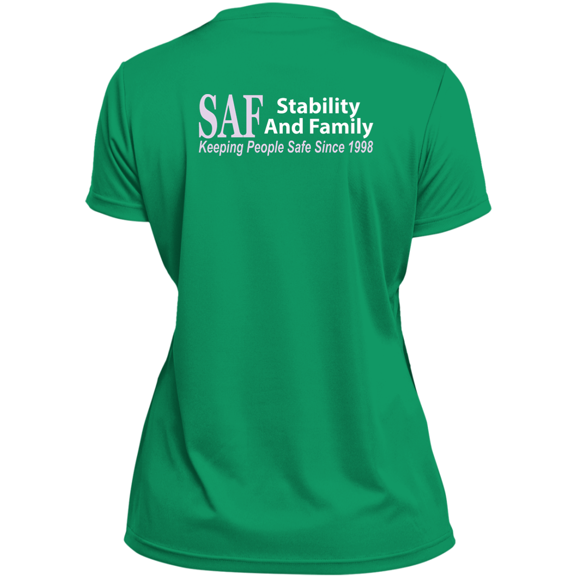 SAF - Ladies’ Moisture-Wicking V-Neck Tee