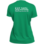 SAF - Ladies’ Moisture-Wicking V-Neck Tee