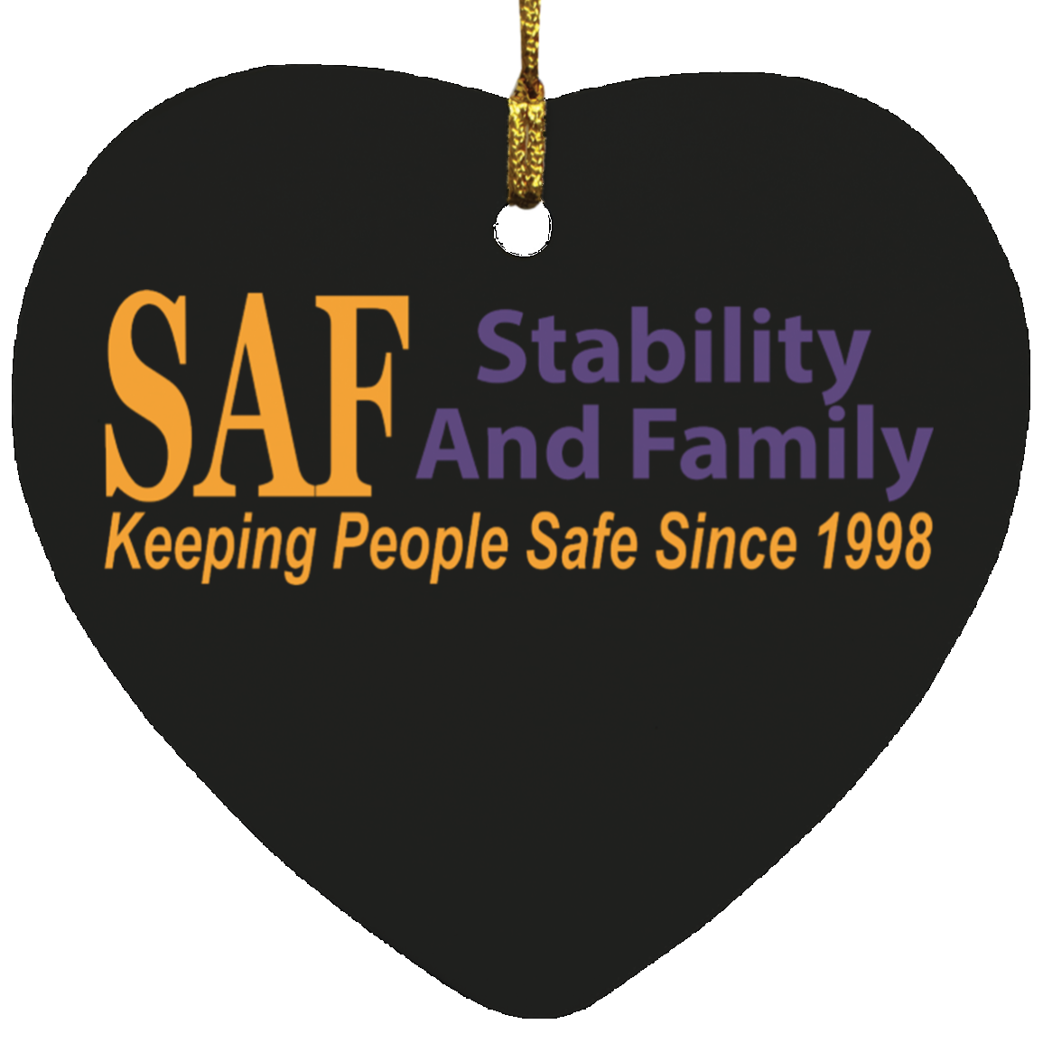 SAF - Heart Ornament