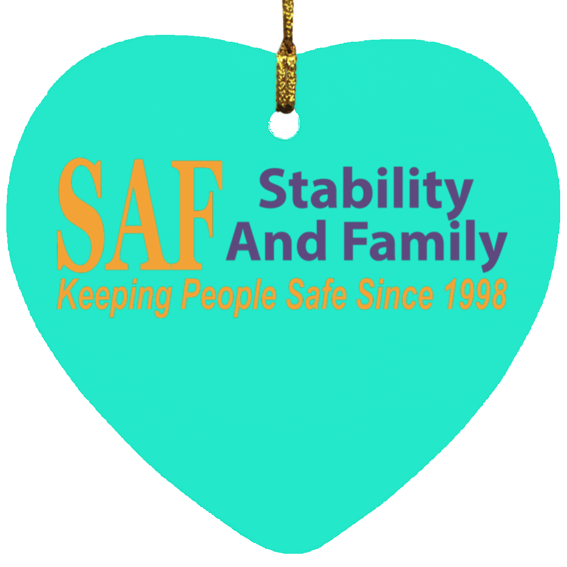 SAF - Heart Ornament