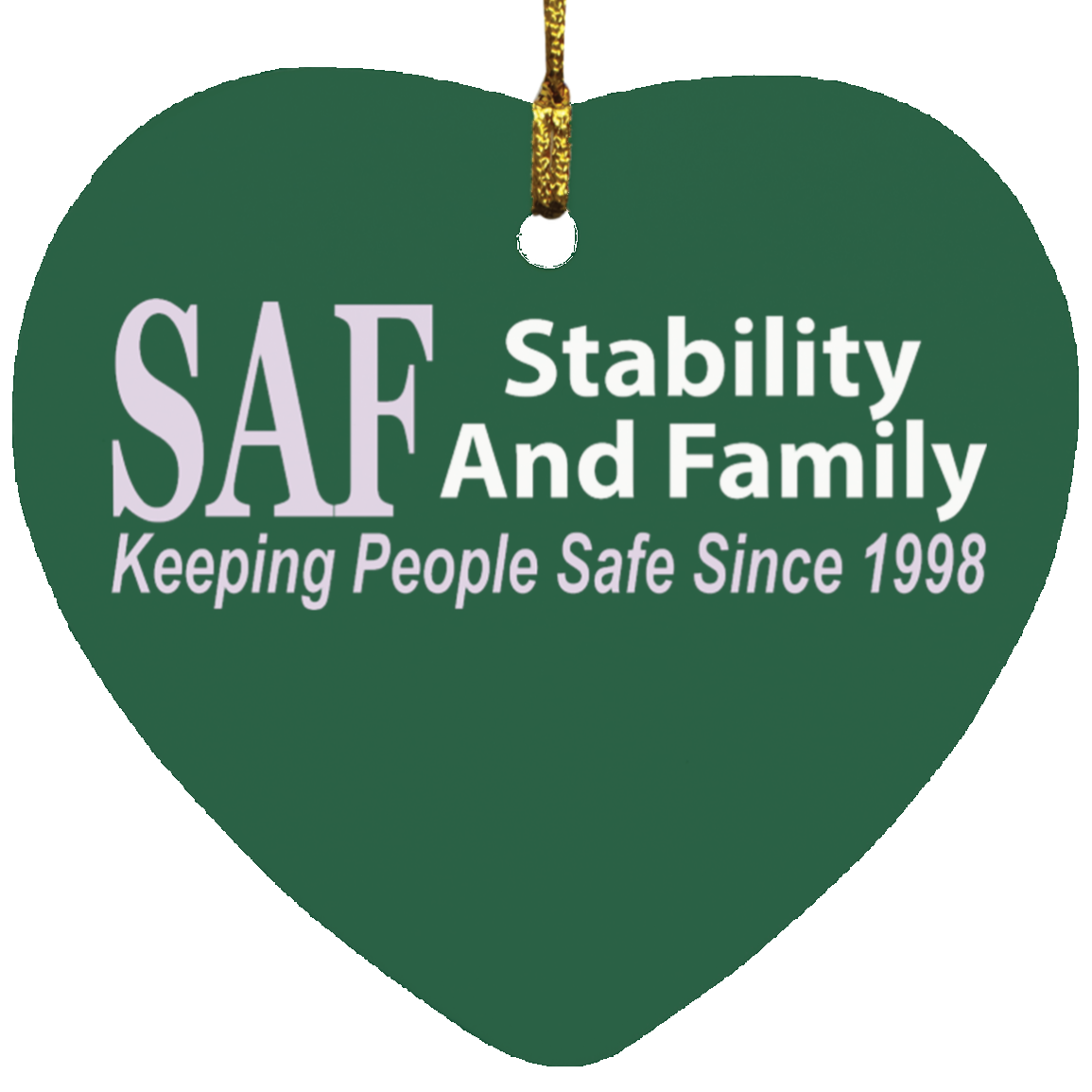 SAF - Heart Ornament