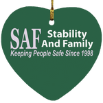 SAF - Heart Ornament