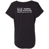 SAF - Ladies' Triblend Dolman Sleeve