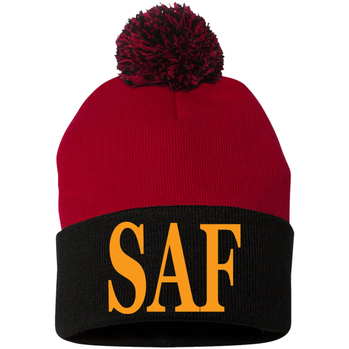 SAF - Pom Pom Knit Cap