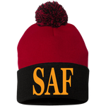 SAF - Pom Pom Knit Cap